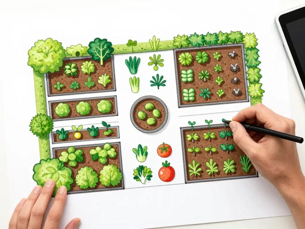 plan potager avec association légumes pdf