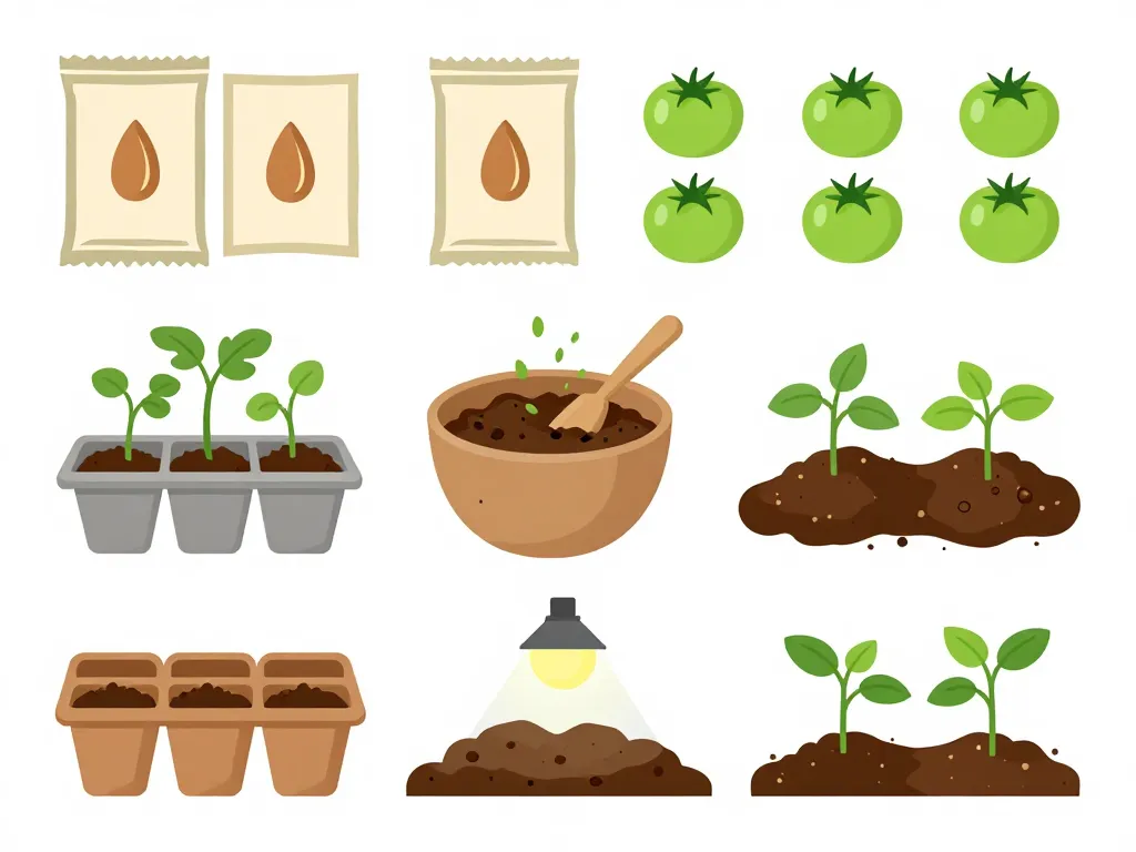 diagramme choix graines et semis le vert potelé d'italie culture