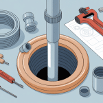boucher trou robinet autoperceur outils tuyau plan de travail