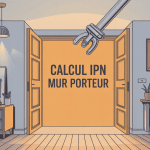 calcul ipn mur porteur illustration poutre ouverture