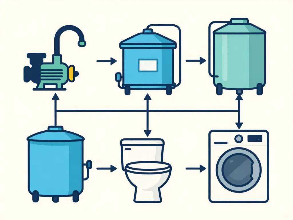 Différents modèles pompe pour eau de pluie usages domestiques