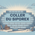 coller du siporex vue globale murs béton cellulaire