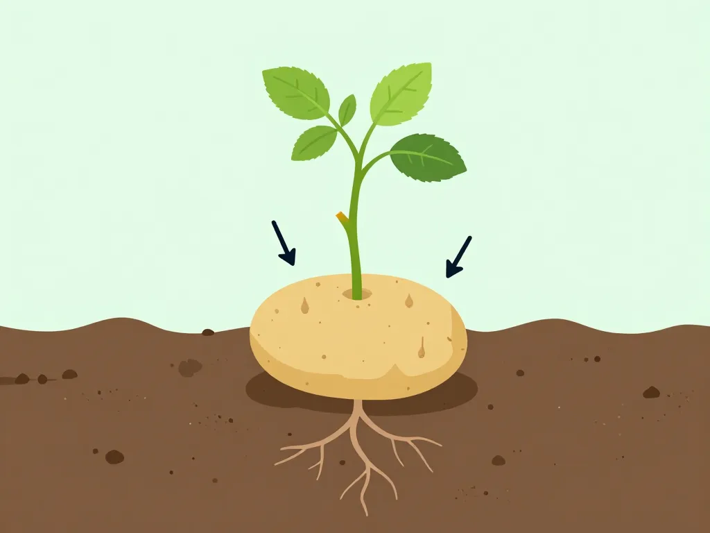 schéma concept bouture rosier pomme de terre nutri