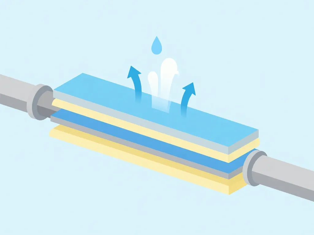 Solutions condensation tuyau eau froide isolation ventilation