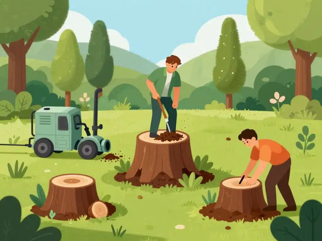 alternatives détruire souche eau de javel écologique