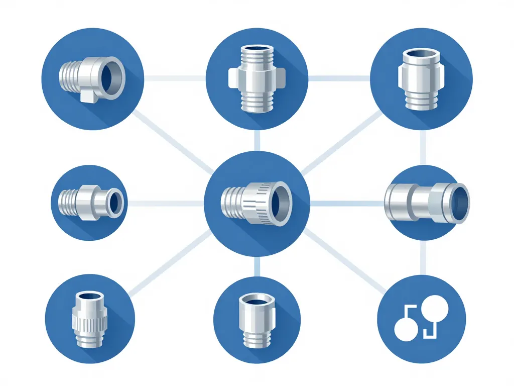 Diagramme raccord 100 pneumatic tailles et pressions