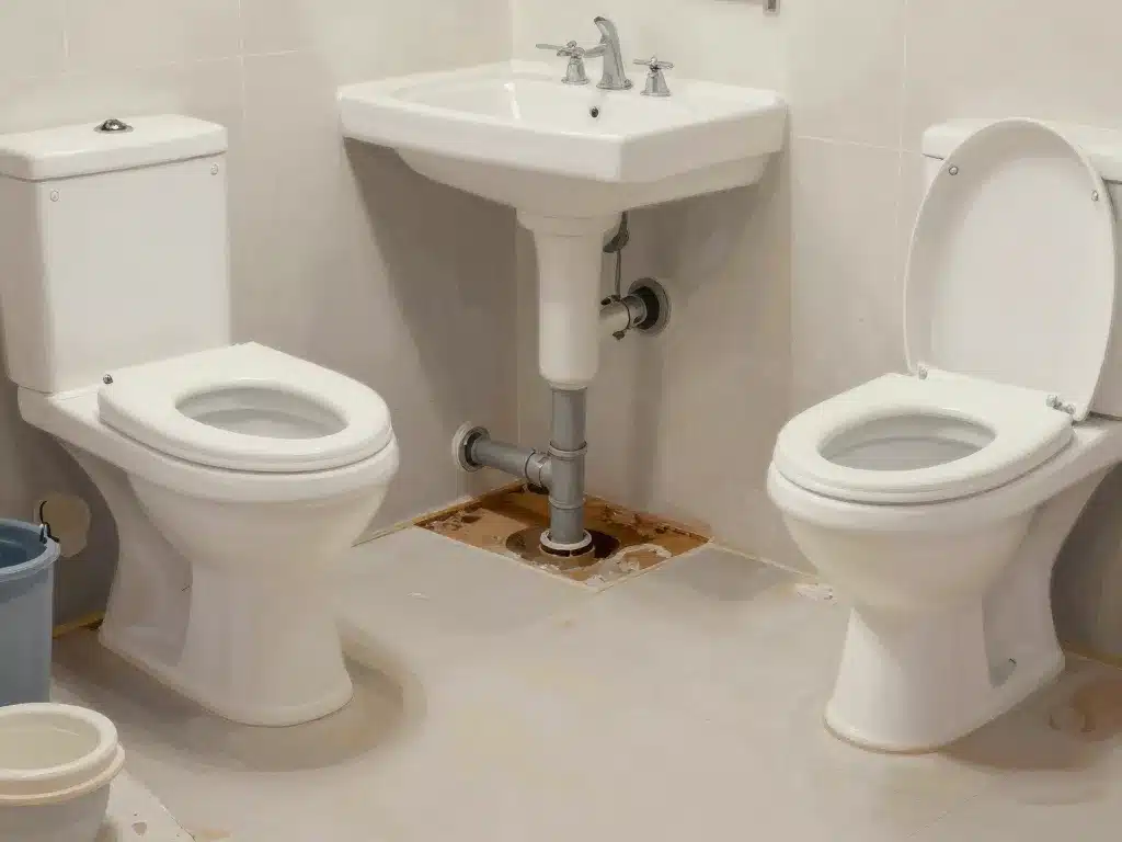 rénovation diametre evacuation wc ancien appartement