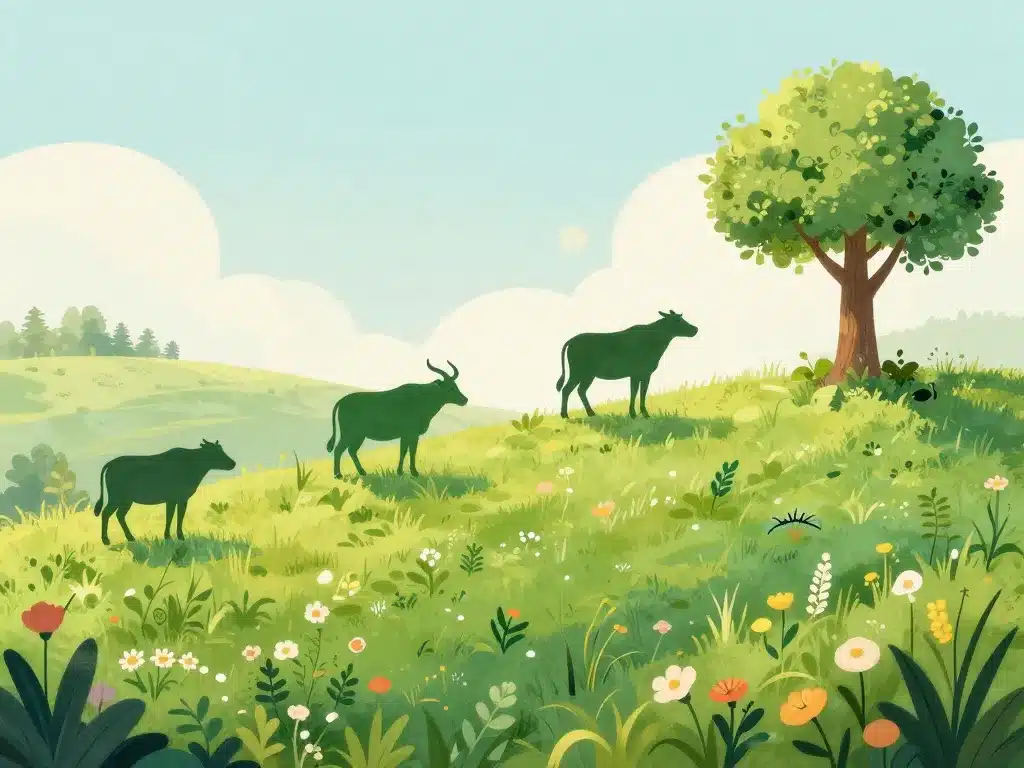 illustration éco-pâturage tarif budget investissement saisons