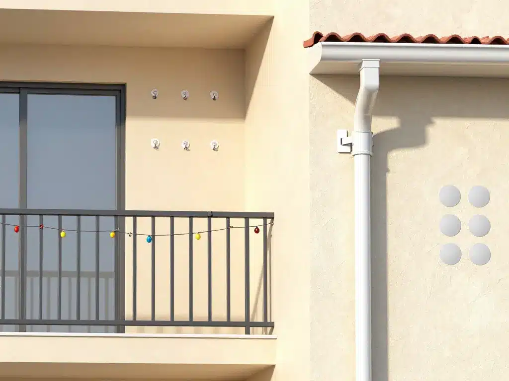 fixer guirlande extérieur sans percer crochets clips serre-câbles