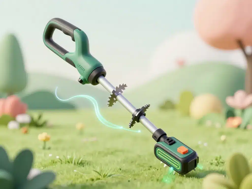 diagramme des éléments d’un meilleur coupe bordure sur batterie