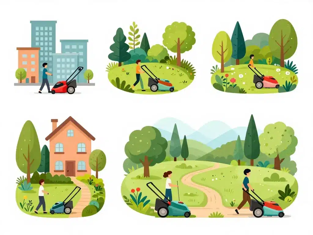 meilleure tondeuse sur batterie adaptée à chaque type de jardin