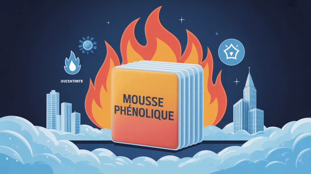 panneau mousse phénolique illustration sécurité énergétique