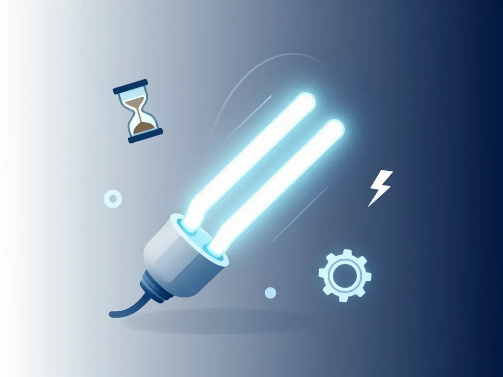 causes néon qui clignote diagnostic visuel