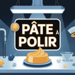 Illustration pate a polir et usages sur divers matériaux