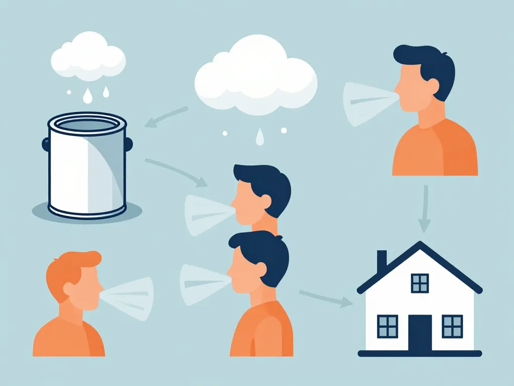 peinture pliolite danger schéma solvants et santé façade