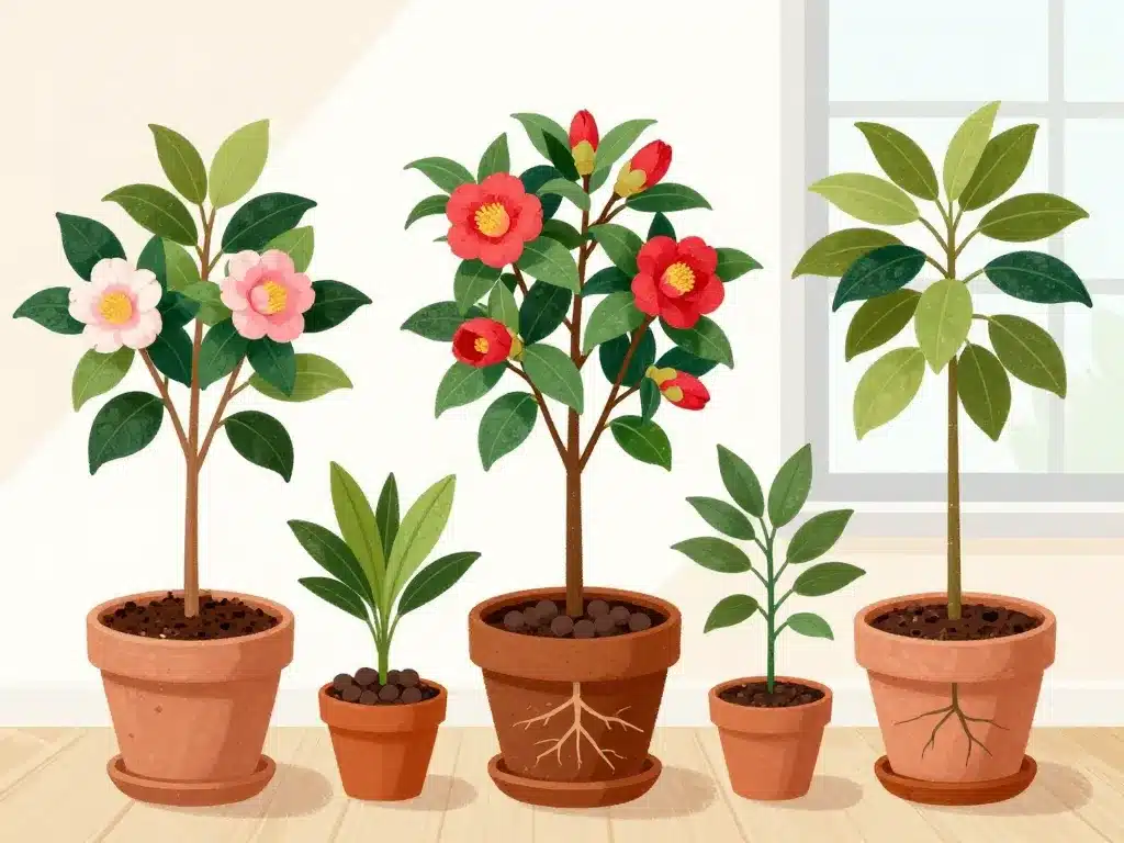 peut on garder un camelia à l'intérieur étapes pour installer en intérieur