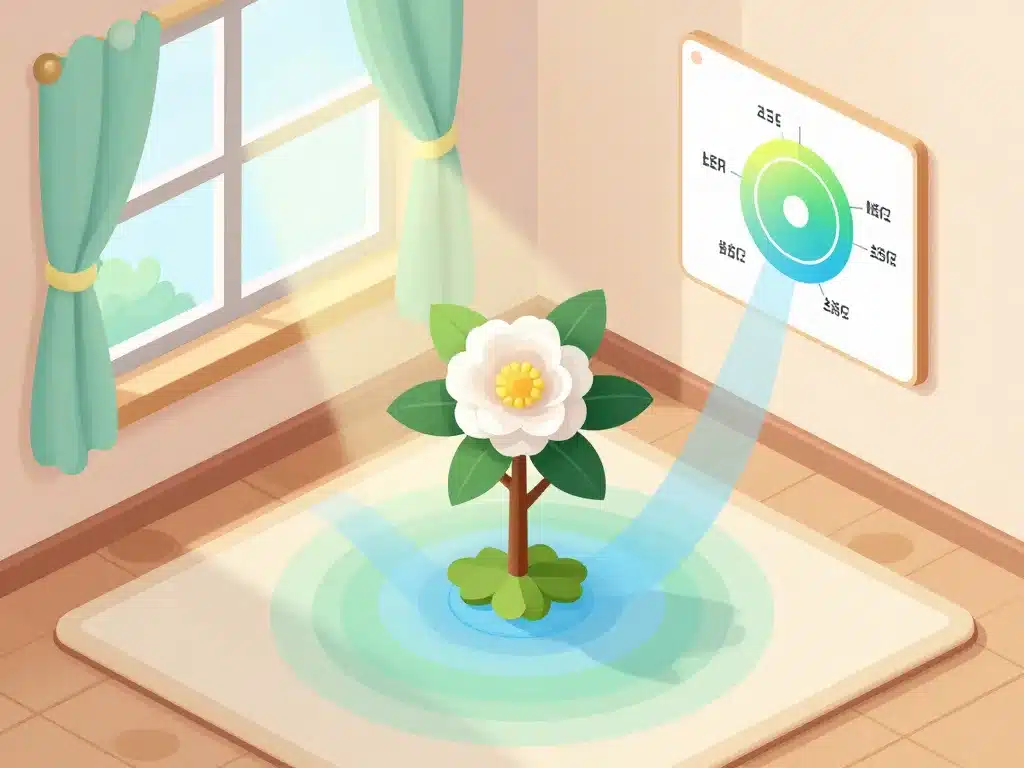 peut on garder un camelia à l'intérieur diagramme des conditions essentielles