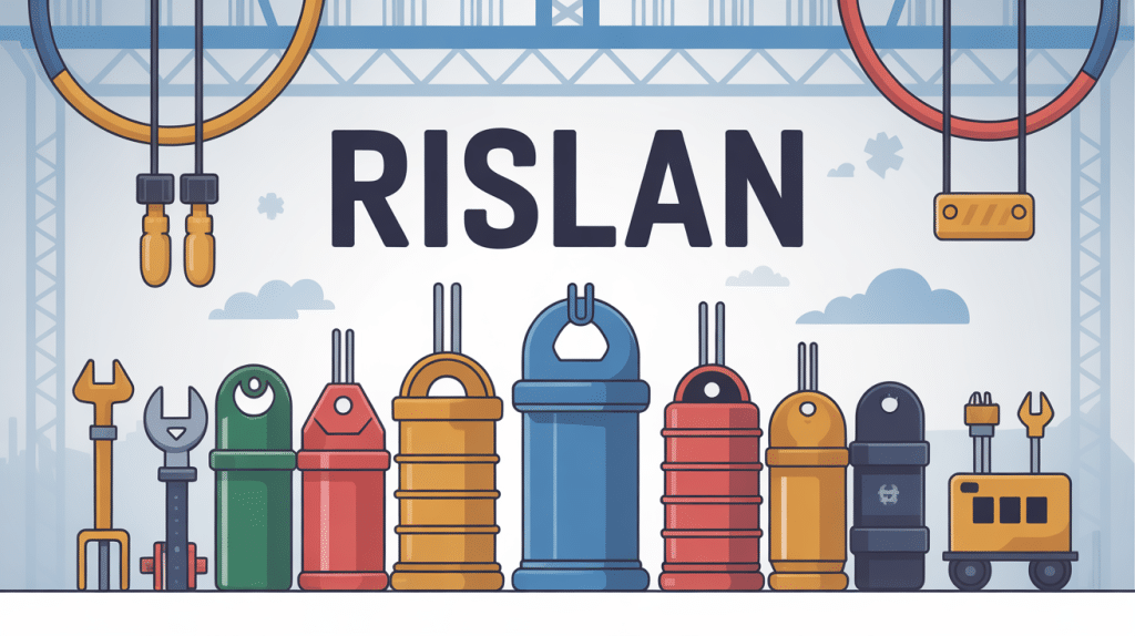Illustration rislan colliers de serrage plastique en chantier