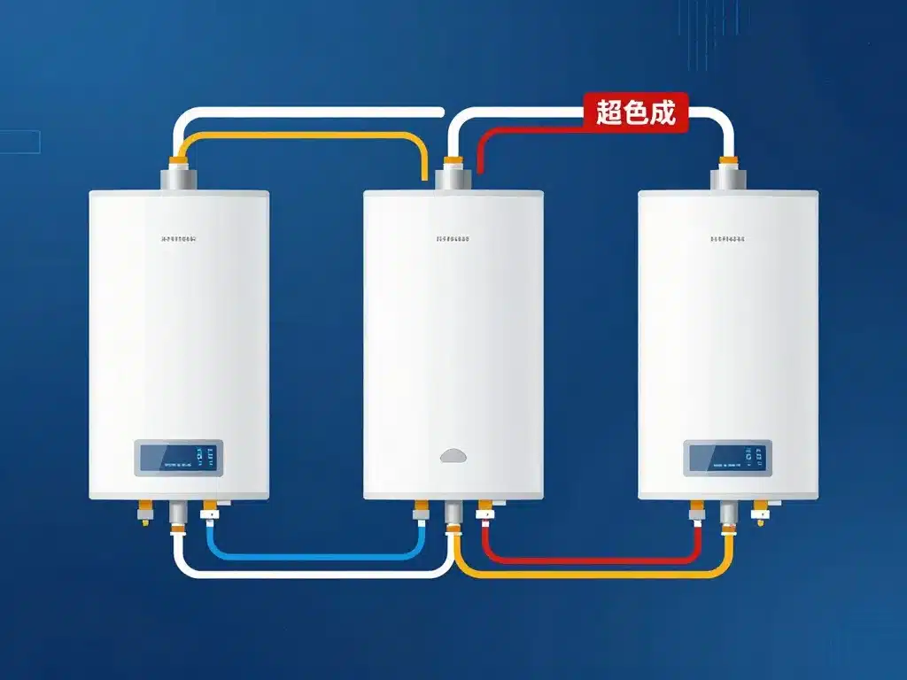 Schéma branchement chauffe eau triphasé système électrique