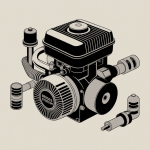 schema tringlerie carburateur briggs et stratton illustration globale