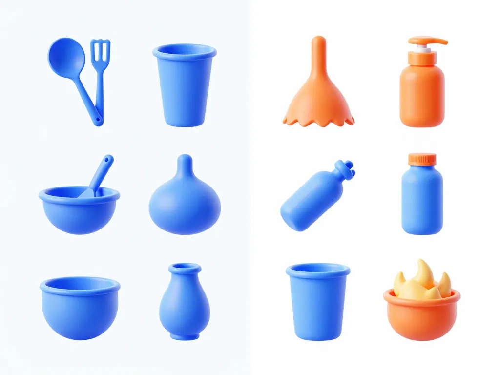 concept diagramme silicone plastique avantages applications