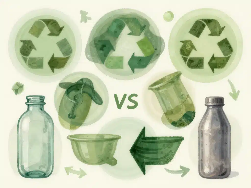 silicone plastique métaphore écologique durabilité recyclage