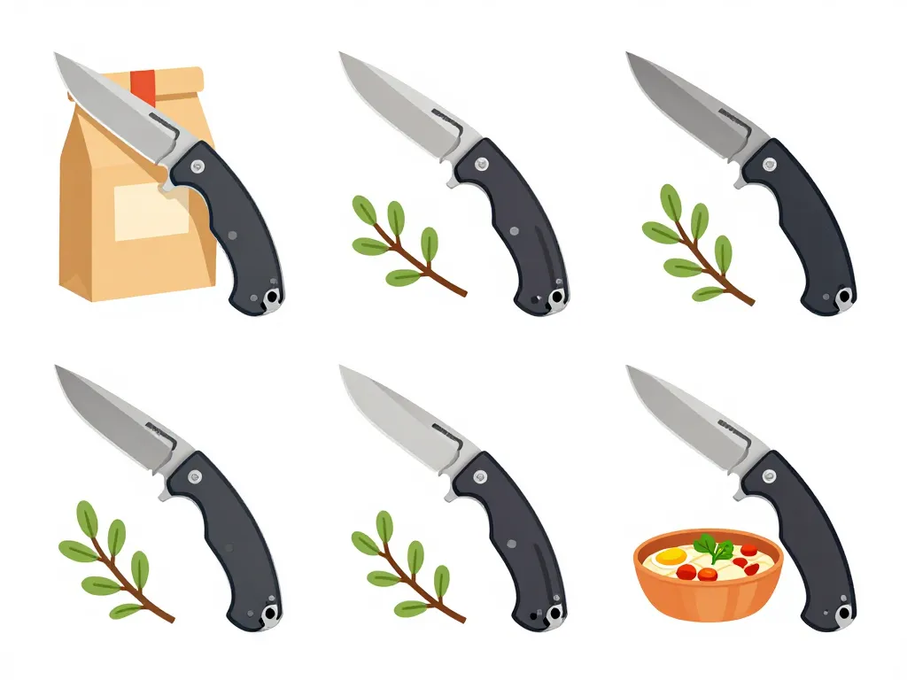 Couteaux spyderco situations urbaines et nature