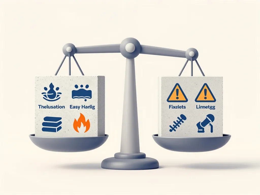 comparatif des atouts et limites parpaing en siporex en construction