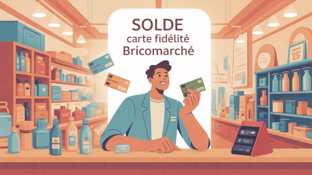 comment savoir combien j'ai sur ma carte bricomarché, consultez facilement le solde fidélité