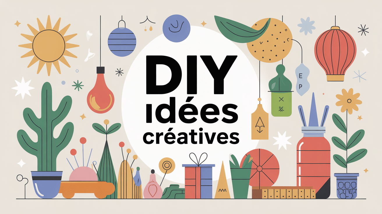 illustration diy idées créatives ambiance inspirante