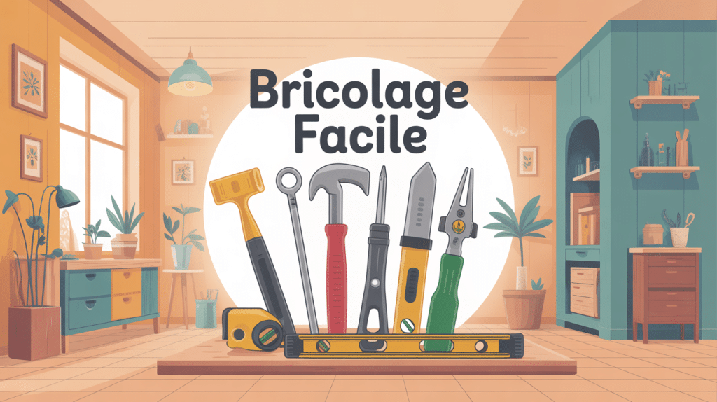 outils de base pour facile bricolage à la maison