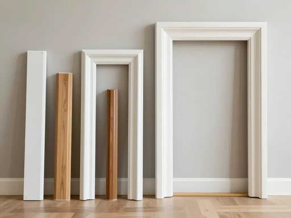 Habillage comment cacher un encadrement de porte rénovation esthétique