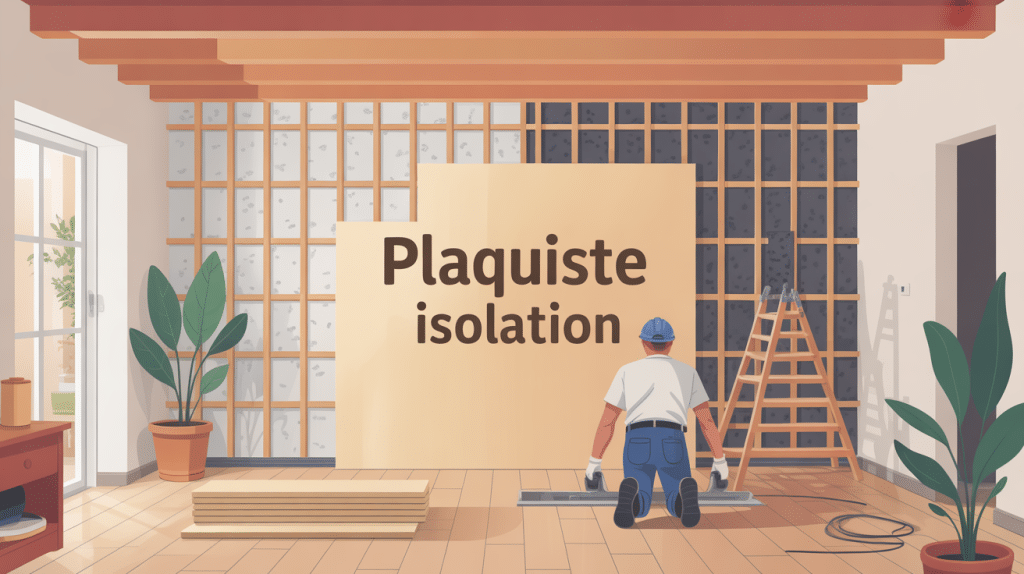 Plaquiste isolation en rénovation intérieure