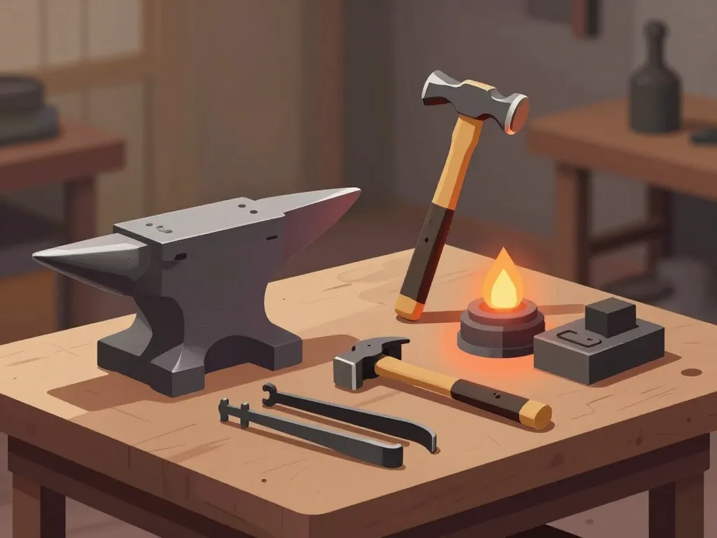 outils essentiels quel matériel pour forger du métal