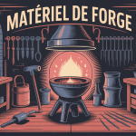 illustration atelier quel matériel pour forger du métal