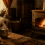 comment chauffer une pièce sans électricité, intérieur chaleureux