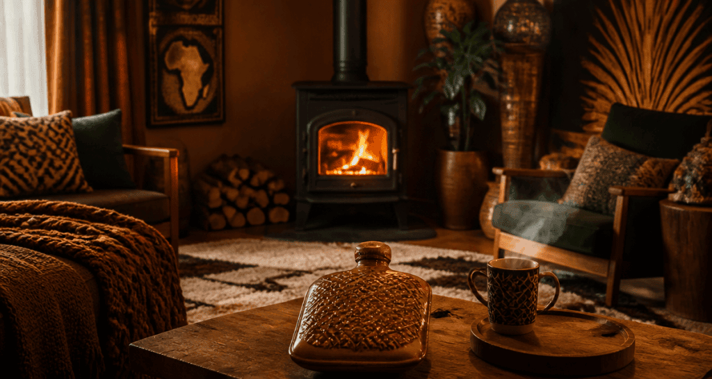 comment chauffer une pièce sans électricité avec poêle à bois et isolation
