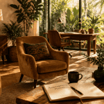mon amenagement maison salon lumineux mobilier durable