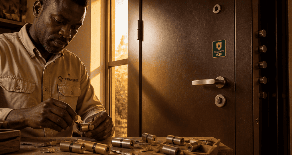 porte blindée changer serrure serrurier professionnel