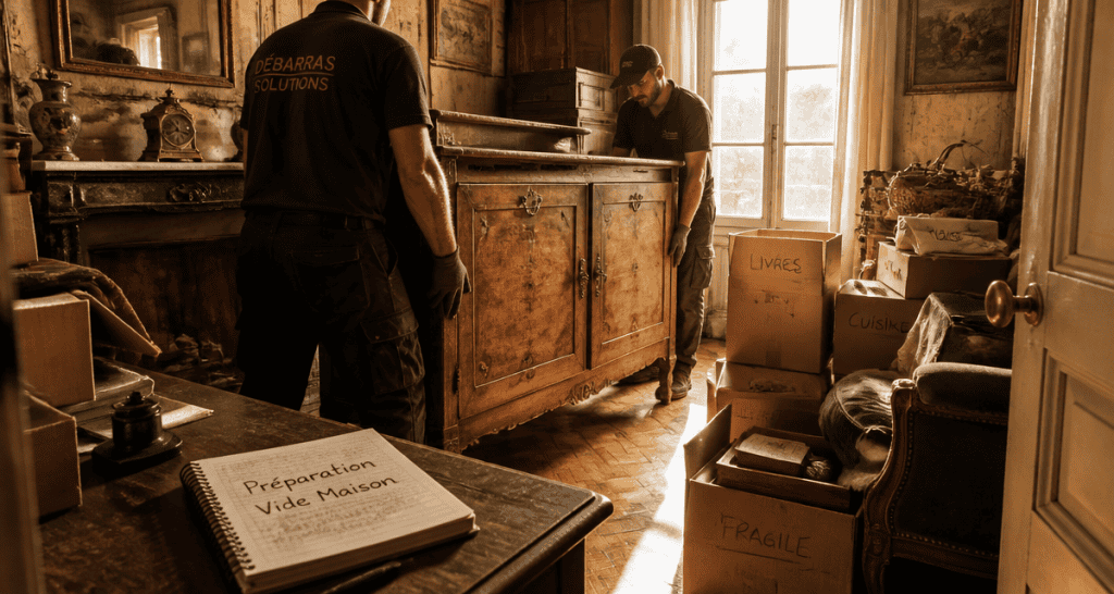vide maison romorantin équipe soulève buffet