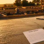 dalle en béton armé sur plots chantier terrasse