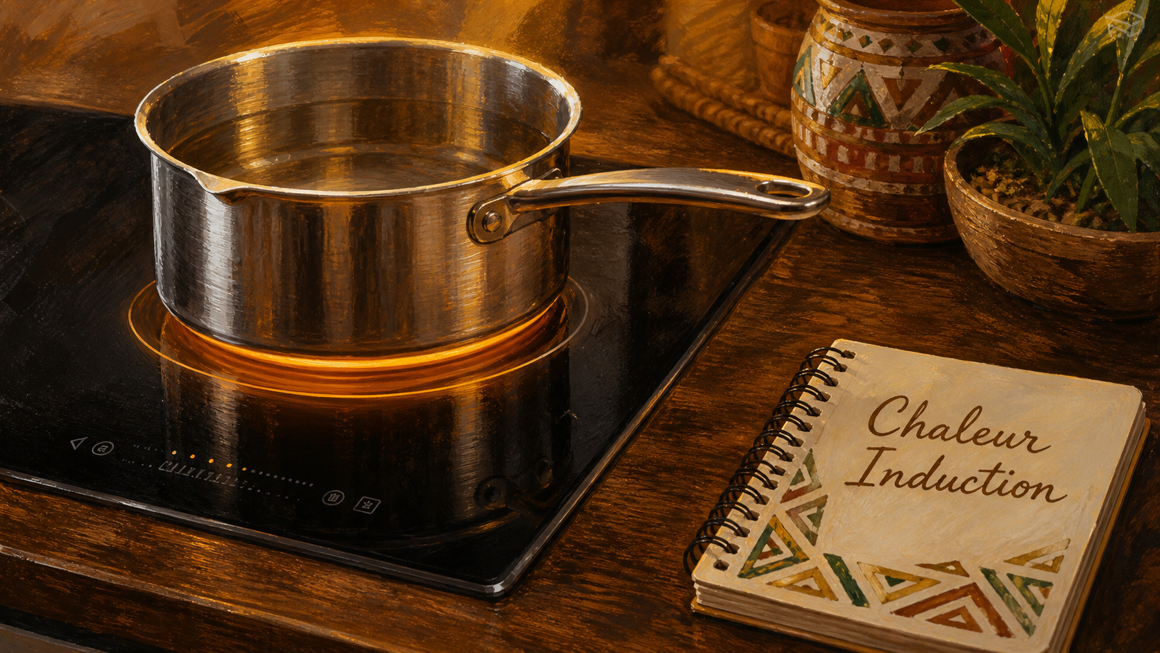 Fonctionnement plaque induction : casserole compatible ferromagnétique