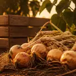 quand récolter les oignons arrachés au potager