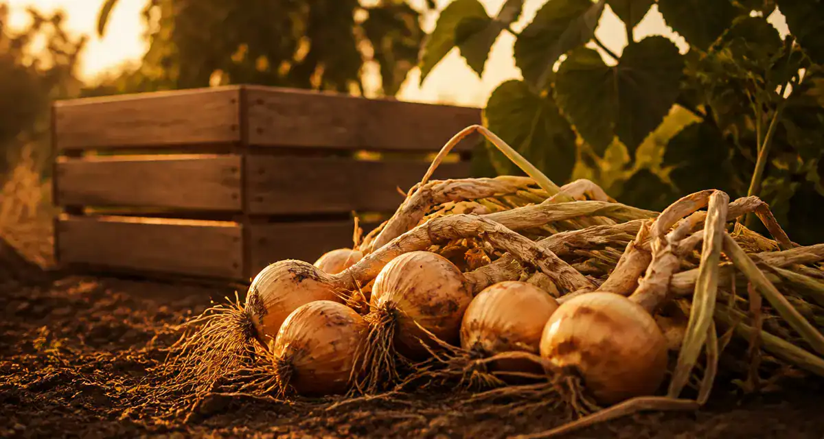quand récolter les oignons arrachés au potager