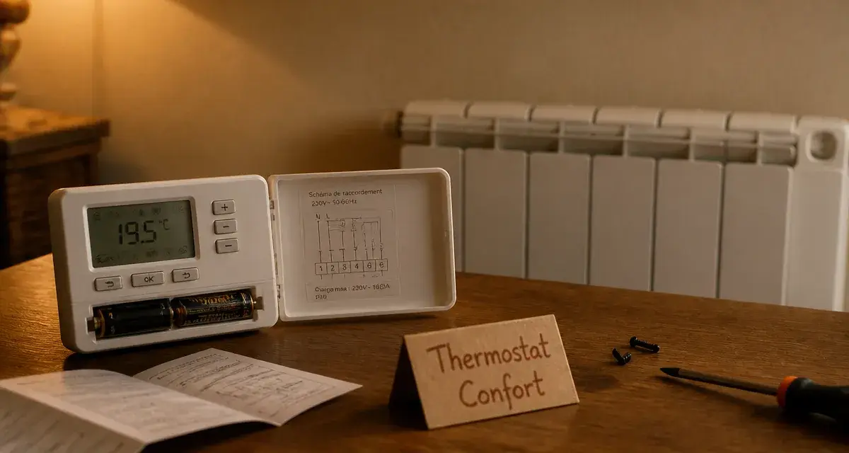 Thermostat chauffage électrique pour confort et économies d’énergie