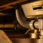 Trop plein evier : trop-plein sous évier, flexible et raccords anti-inondation