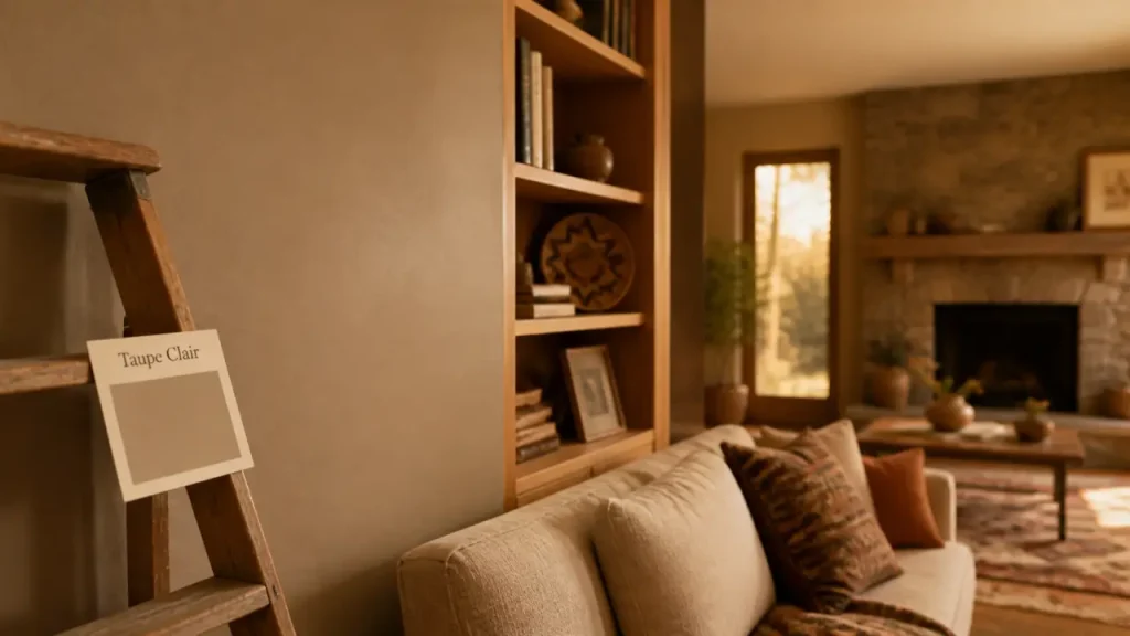 Peinture taupe : quelle nuance choisir pour un séjour, une chambre ou une entrée ?