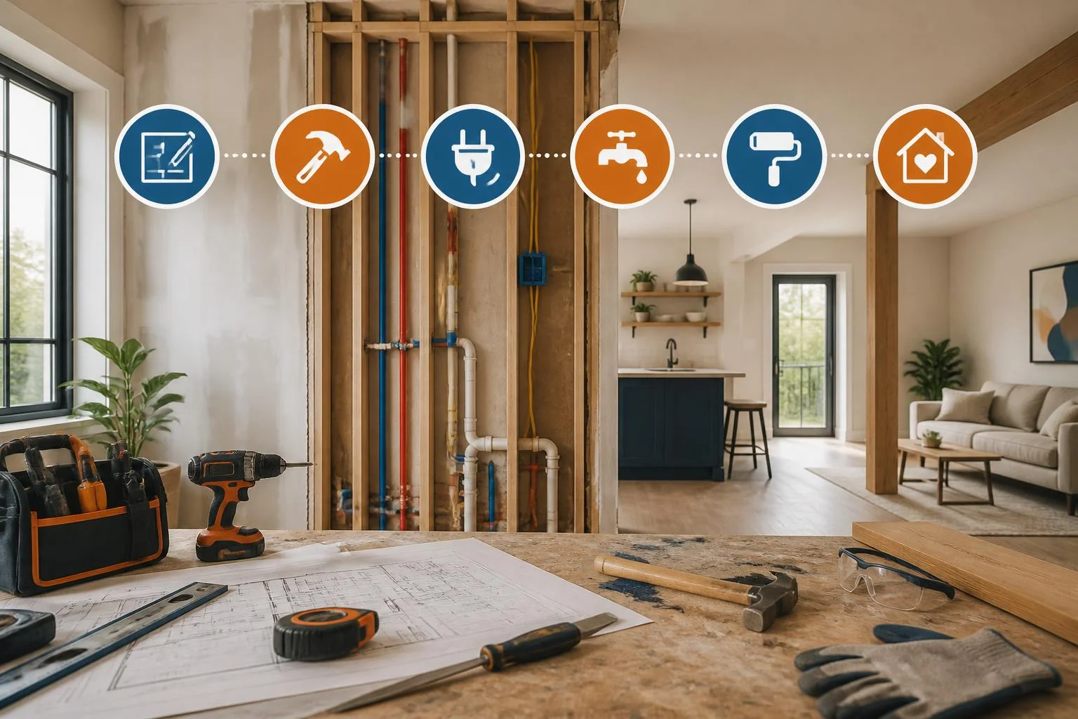 Rénovation : métiers du bâtiment et erreurs d’artisans