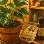 Engrais pour plantes vertes : surdosage jaunissant les feuilles en pot