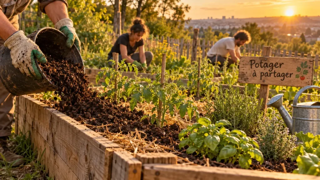 Jardin potager à Neuilly-Plaisance : deux options, le collectif ou la parcelle familiale